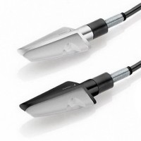 Moto blinkr Rizoma ACTON, LED, E-mark, černý (1ks)